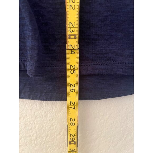 Avia 1/4 Zip Performance/ Activewear pullover LS top Blue Reflective size XL - Picture 10 of 12